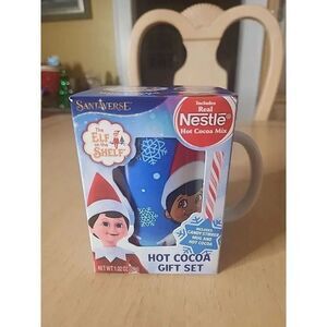 Elf On The Shelf Girl Hot Cocoa Gift Set Candy Stirrer, Mug & Nestle Hot Cocoa